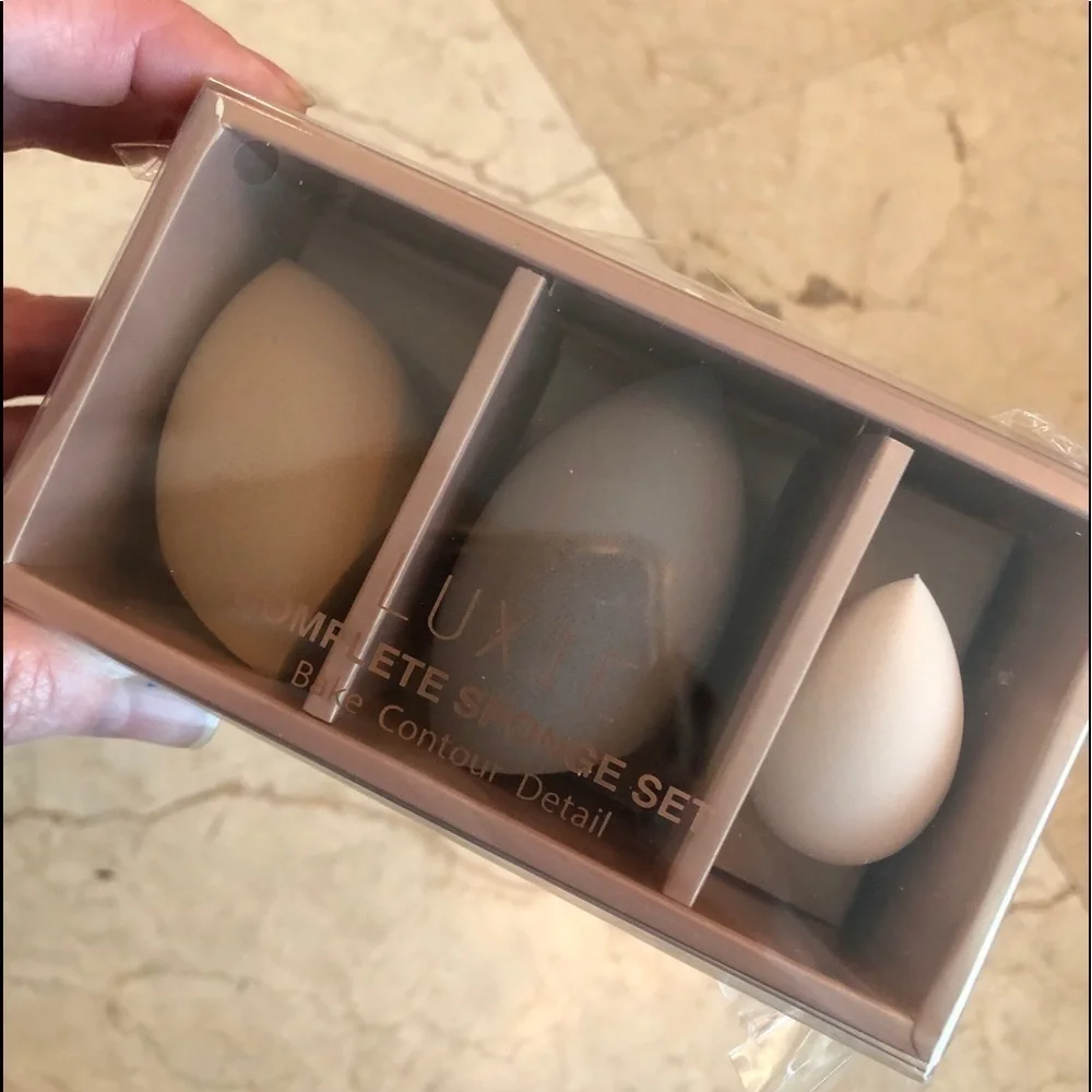 Brand New In Box Luxie Complete Sponge Set